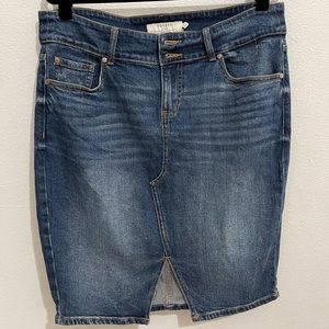 Torrid Denim Skirt First At Fit Size 12